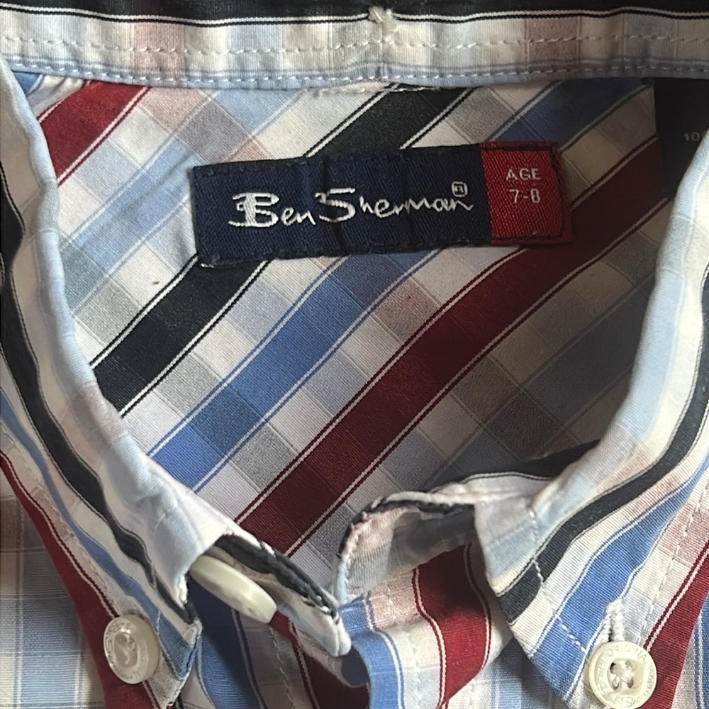 Ben Sherman Plaid Button Down Shirt - Picture 2 of 8